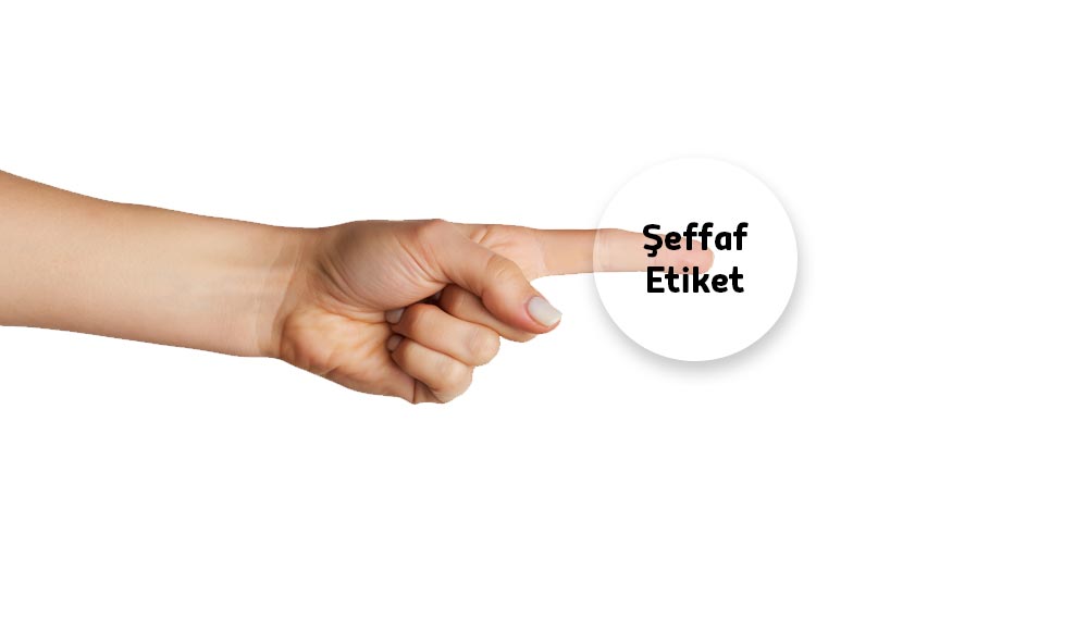 Şeffaf Etiket